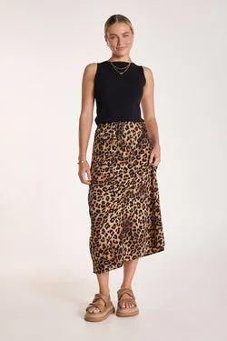 Riley Skirt - Leopard