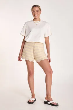 Maya Crochet Short - Honeycomb