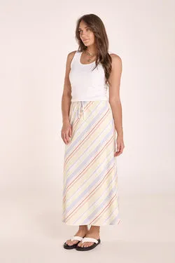 Charli Skirt - Retro Stripe