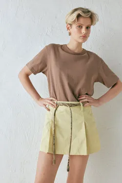 Dom Mini Skirt Butter