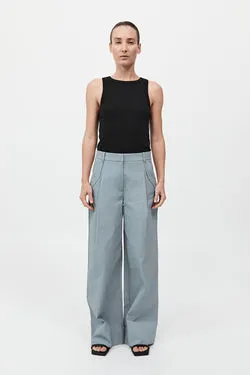 Utility Pleat Pants - Glacier