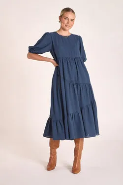 Elle Dress - Navy