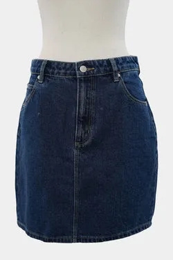 ROLLA'S Denim High Waisted Mini Skirt