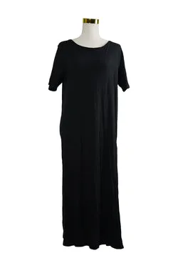 KOWTOW Black T-Shirt Maxi Dress