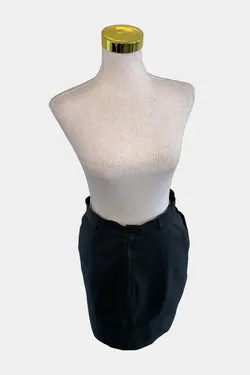Echt Leder Black Skirt
