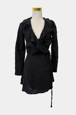 Auguste The Label Black Dress