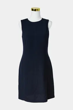 WITCHERY Navy Shift Midi Dress
