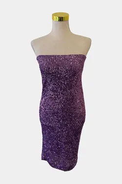Rotate Christensen Purple Dress