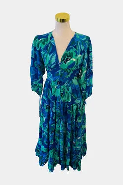 Shareen Collections Blue Dress