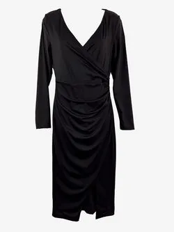 Popilush Draped Day to Night Midi Dress Size L