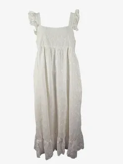 Lunar Fox Scoop Neck Lace Maxi Dress Size 14