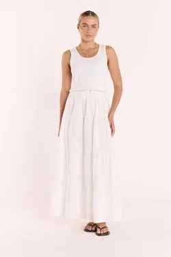 Elena Skirt - White