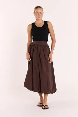 Aria Skirt - Chocolate