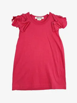 Comme des Garcons Pink Frill Tank Top Size S