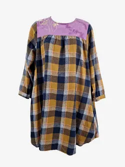 Frank & Dollys Checkered BabyDoll Dress Size S