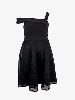 Review Mesh Skirt Polka Dot Dress Size 12