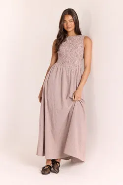 Lottie Dress - Chocolate Gingham