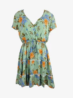 Grace & Co Everyday Tie Waist Sun Dress Size 8