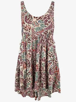Auguste Side Button Boho Sun Dress Size 6