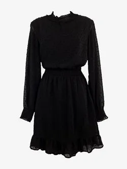 French Connection Sheer Dot Everyday Dress Size 10