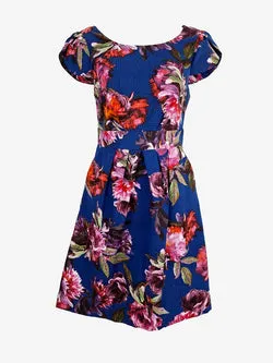 Moulinette Soeurs Luxury Floral Sheath Midi Dress Size 6