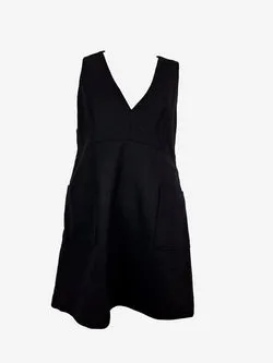 Boden Elegant Wool Shift Dress Size 14