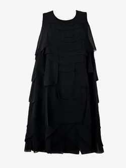 Willow Night Out Tiered Ruffle Mini Dress Size 14