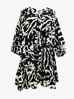 Gorman Squiggle Tiered Corduroy Dress Size 10