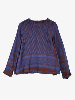 Cecilie Copenhagen Mahogany Cotton Top Size S