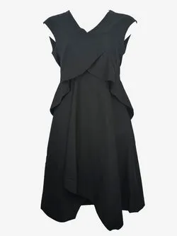 COS Draped Cap Sleeve Midi Dress Size M