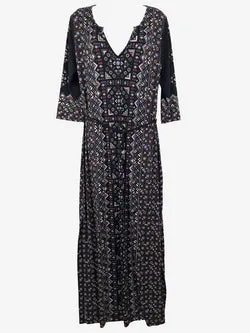 Tigerlily Geometric Loose Maxi Dress Size 10