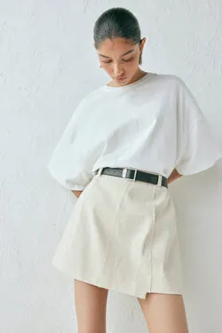 Callie Mini Skirt Oat