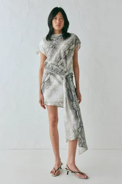 Nuri Mini Dress Snake