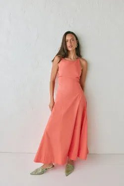 Stef Maxi Dress Coral