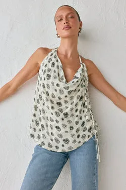 Arabel Halter Top Rosa