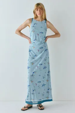 Fredrika Mesh Maxi Dress Sol