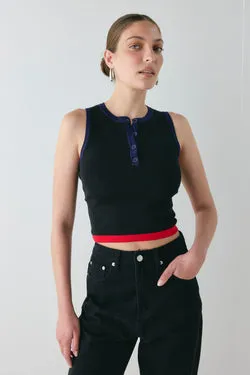 Brooklyn Knit Top Black