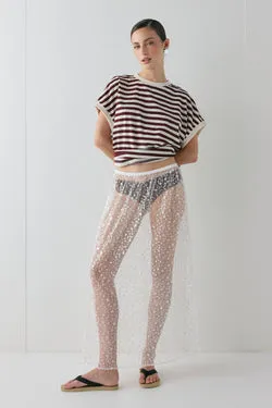 Daisy Sequin Maxi Skirt