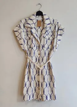 Rope Print Dress