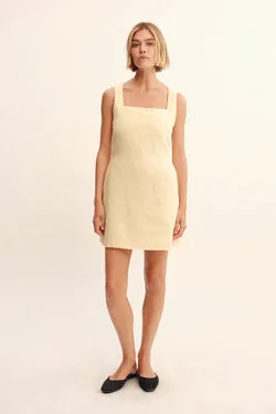 ALICE MINI DRESS - DUSTY CITRON