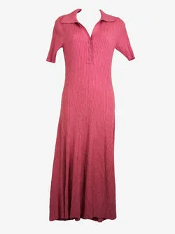 Seed Rosy Ribbed Maxi Dress Size S