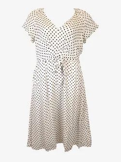 Marcs Classy Polka Dot Dress Size 14