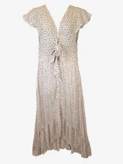 Kivari Summer Tie Speckle Dress Size M