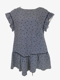 Veronika Maine Mosaic Office Shift Midi Dress Size 16