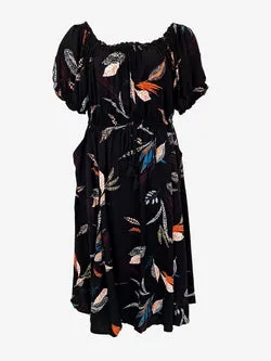 Torrid Scatter Leather Gather Dress Size XL