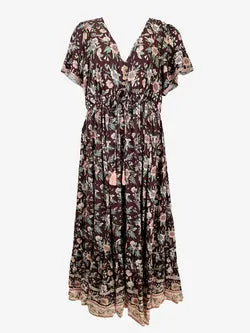 The Poetic Gypsy Vintage Boho Visions Maxi Dress Size 14