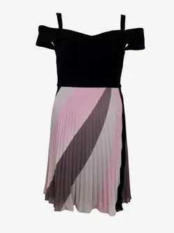 Review Timeless Pleated Evening Midi Dress Size 10