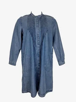 Sportscraft Relaxed Denim Look Midi Dress Size 12