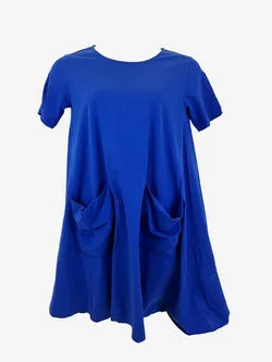 COS Cobalt T Shirt Dress Size M