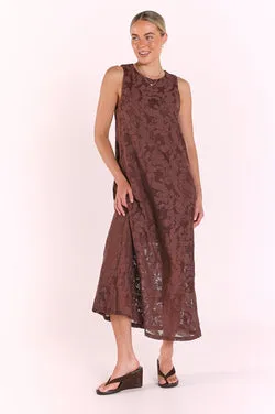 Valerie Dress - Cocoa Lace
